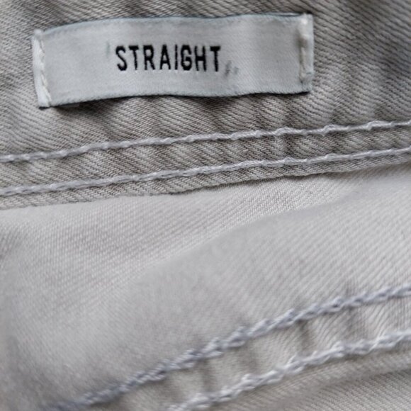 William Rast Mens Distressed Denim Shorts Light Wash Size 32 Actual 34 - Picture 11 of 12